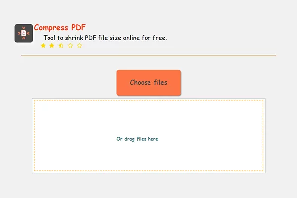  Upload PDF files 