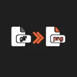 Menukar gif ke png